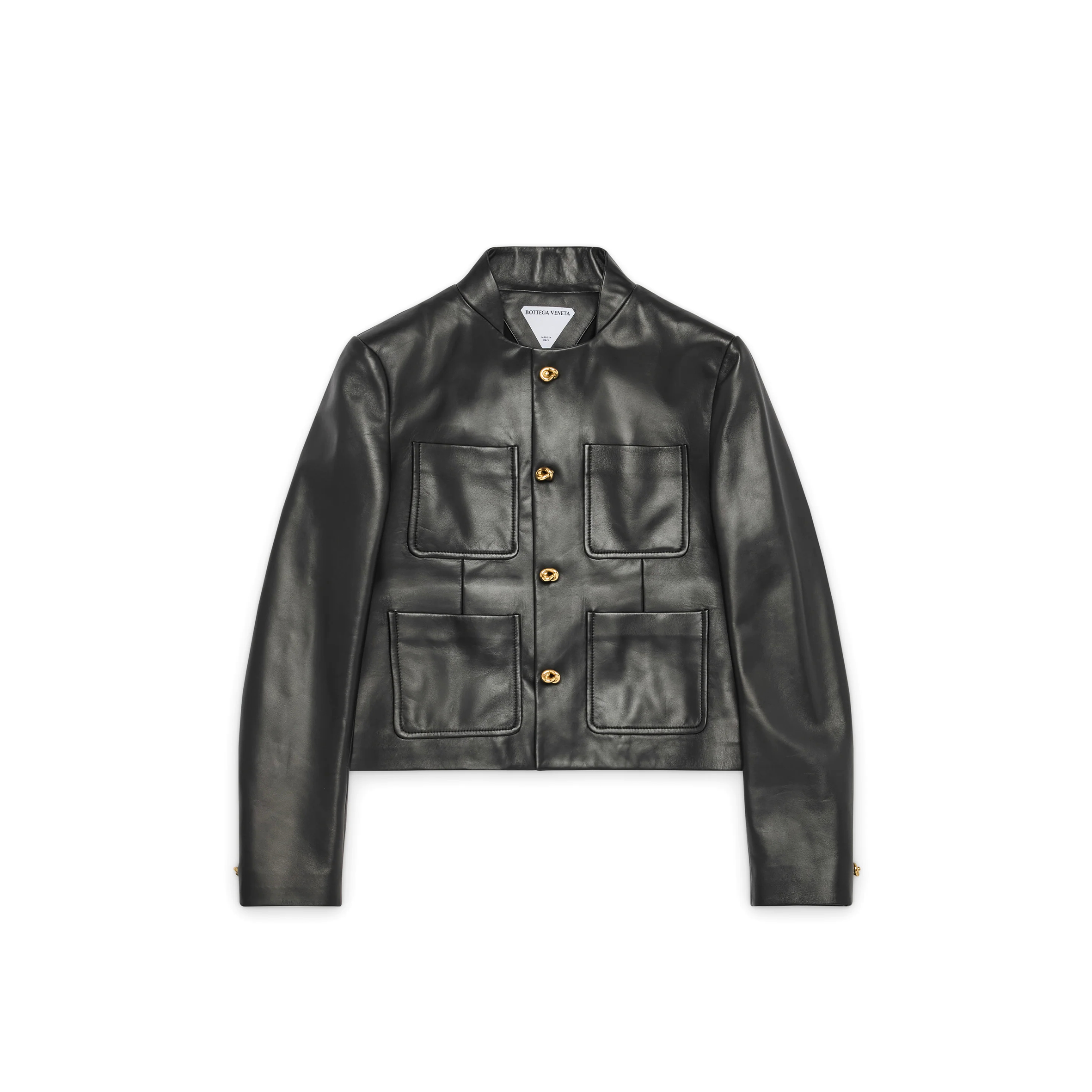 BOTTEGA VENETA LEATHER BLOUSON 843999V5BX01000
